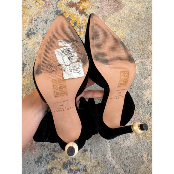 Ted Baker Batalyn Large Bow Court Heels - Picture 10 of 13